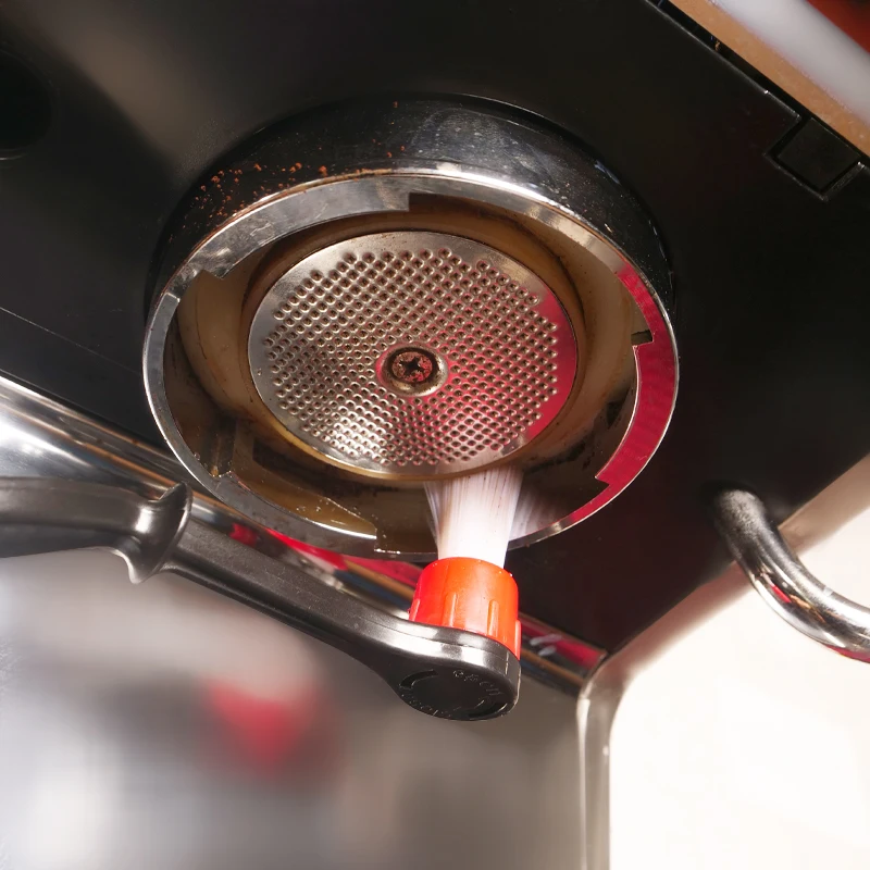 분리형 브러시 헤드 커피 기계용 고품질 식품 등급 플라스틱 커피 청소 브러시