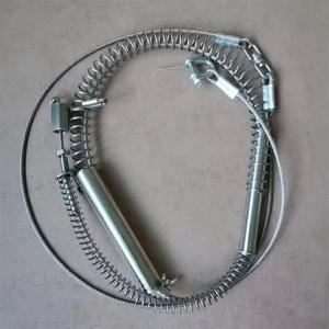 너트 와이어 로프 직경 4mm로 멧돼지 트랩 교체용 1PC 더 강한 스프링