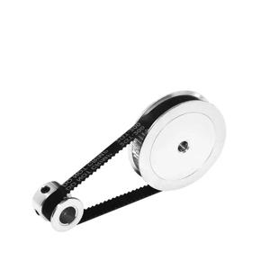 COOLOOK GT2 동기 휠 20 & 60 치아 5mm 보어 알루미늄 타이밍 풀리 길이 200mm/280mm/400mm/610mm 너비 6mm 벨트