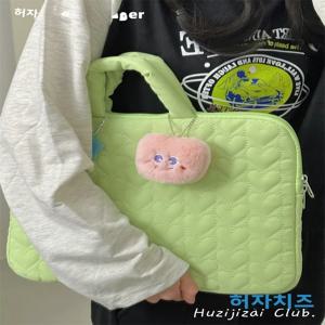 귀여운 소녀 노트북 가방 내부 케이스 인치 아이패드 프로 태블릿 보호 커버 4인치 노트북 수납 가방 디지털 액세서리