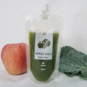 일품자연 사과케일주스 200ml x 10팩 냉동 착즙 주스
