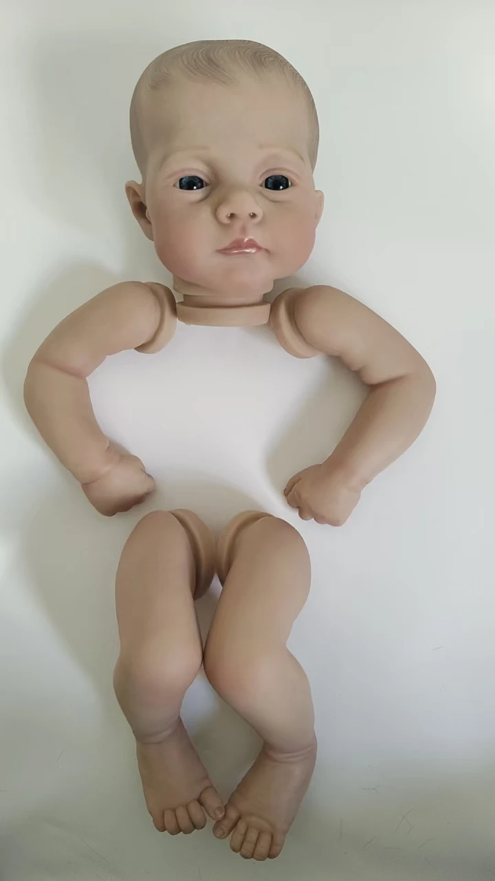 NPK 19인치 신제품 이미 PaintedTwins 키트 Lily 및 Irys 소프트 터치 핸드 페인팅 정맥 천 바디 포함