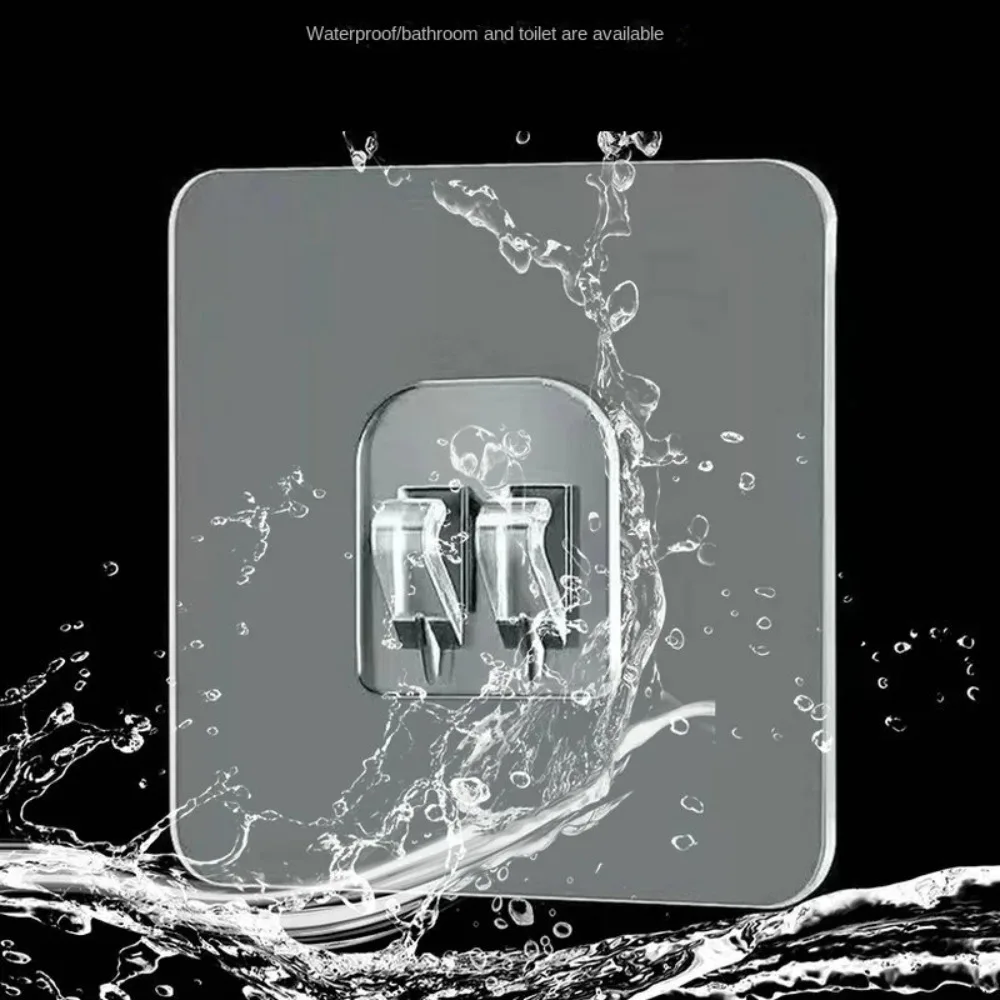 1/10pcs 코너 샤워 캐디 접착 스티커 후크 마운트 샤워 캐디 바구니 욕실 선반