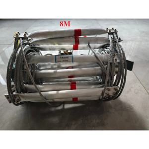 8m 강철 와이어 로프 사다리 화재 탈출 밧줄 사다리 가정용 화재 예방 고도 구조 엔지니어링 등반 사다리