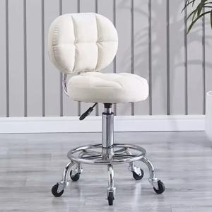 OMGD 바 의자 뒤 의자 미용실 네일 살롱 미용사 리프트 의자 로터리 롤러 슬라이드 바 의자 대형 작업자 의자