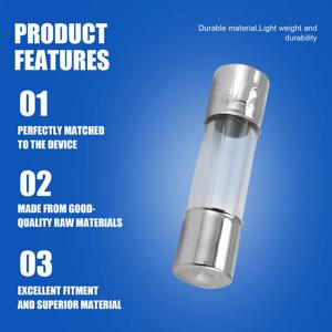 ABFA 20 x 250 V 2A F2AL Quick F 링크 유리관 퓨즈 5 mm x 20 mm