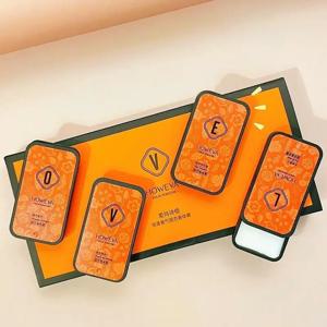 남성용 솔리드 코롱 오래 지속되는 향수 남성용 데오도란트 세트 4 상자에 휴대용 남성용 참 솔리드 밤 젤 라이트 향수