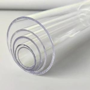 1pcs Naxilai 31.5 인치 긴 아크릴 파이프 투명 엄밀한 원형 튜브 2mm 두께 램프 및 등불 물고기 탱크 물 냉각 시스템