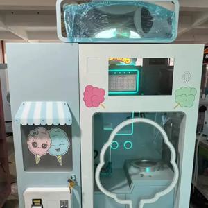 2025 새로운 솜사탕 기계 상업 솜사탕 기계 전기 완전 자동 멋진 미니 솜사탕 기계