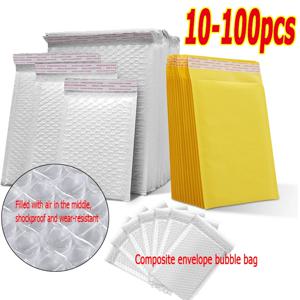 방수 가방 버블 메일러 도매 포장 랩 파우치 쿠션 봉투 흰색 패딩 에어 쿠션 봉투 QPD02