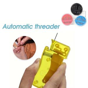DIY 스티치 삽입 도구 바느질 공예 키트 성인 노인 어린이 주부 자동 바늘 스레더 간단한 스레더 바늘