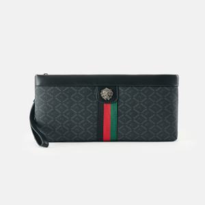 새로운 남성 비즈니스 캐주얼 클러치 백, 유럽 및 미국 패션 브랜드 대용량 남성용 선물 파우치 포장