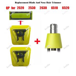 새로운 1-10 PCS 마찰 방지 면도기 블레이드 헤어 트리머 블레이드 헤드 면도기 블레이드 필립스 Norelco OneBlade 용 면도기 클리퍼