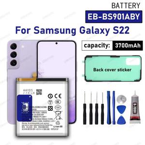 삼성 갤럭시 S22 배터리용 100% 새 고품질 EB-BS901ABY 배터리+무료 도구