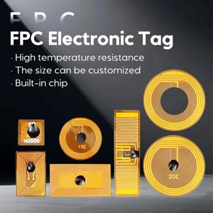 10pcs NFC 태그 NT213 FPC 태그 스티커 유연한 스마트 네일 전자 태그 NFC 키 태그 방수 프로그래밍 가능한 RFID 스티커
