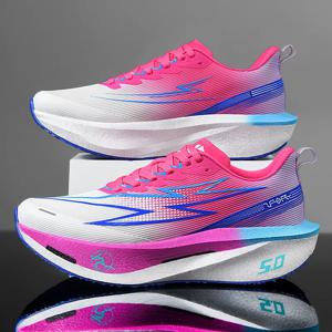 새로운 러닝 스니커즈 남성 경량 통기성 내마모성 소프트 체육관 조깅 신발 컴포트 마라톤 운동화 남성