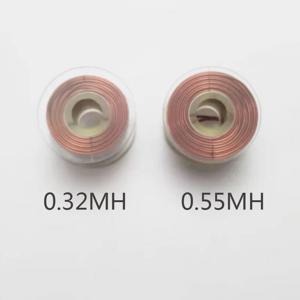 무산소 순수 구리 인덕터, 오디오 주파수 분배기용 구리 와이어 코일 중공 인덕터, 와이어 직경 0.8