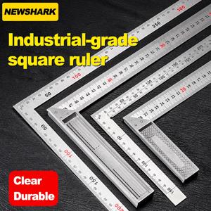 알루미늄 합금 직각자 90도 회전자 목공 측정 도구 각도자 300/500mm