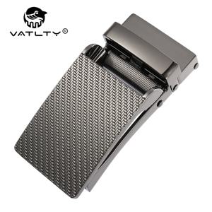 VATLTY 32mm 남성용 벨트 버클 고품질 아연 합금 산화 방지 자동 버클 실버 벨트 버클 무구멍 벨트용