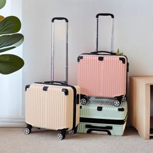 18인치 대용량 휴대용 여행가방 패셔너블하고 심플하며 편안한 ABS 여행용 캐리어 간편 체크인 여행가방