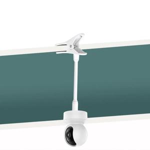 Protable 유연한 카메라 클램프 마운트 베이비 모니터 카메라 홀더 스탠드 웹캠 모니터 펀치 프리 구부릴 수 있는 브래킷 베이스(클립 포함)