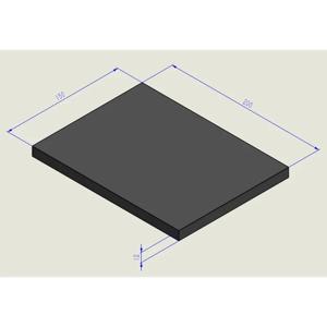 CNC 볼 스크류 리니어 가이드 슬라이드 스테이지용 장착 플레이트 150mm*200mm