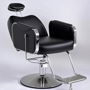 창의적인 현대식 이발 의자 프리미엄 뷰티 우아한 미니멀리스트 살롱 의자 공간 절약형 북유럽 스타일 이발소 가구