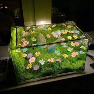 수제 나비 램프 DIY 키트, 침실용 봄 요정 분위기 조명, 그녀를 위한 귀여운 수면등 선물