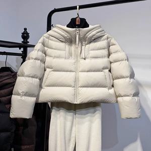 여성용 후드 숏패딩 코튼 자켓 2026 겨울 신상 디자인 한국 스타일 루즈핏 슬리밍 스몰 사이즈 베스트셀러 아우터웨어