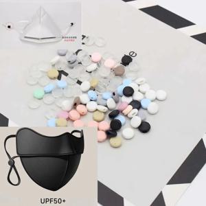 의류 액세서리 1000개 실리콘 조절 가능한 마스크 고정 버클