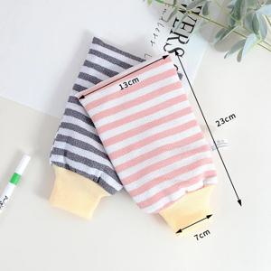 성인 여성을 위한 강력한 얼룩 제거 목욕 장갑 – 자극 없이 죽은 피부를 제거하는 가정용 각질 제거 목욕 도구