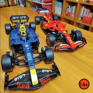 2025 신기술 42206 42207 레드 블루 빌딩 스포츠 레이싱 카 블록 시티 슈퍼카 브릭 크리스마스 선물 홈 데코