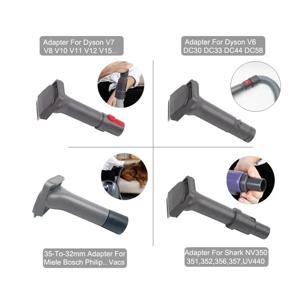 다이슨 V11 V10 V8 V7 DC30 DC33 DC40 및 샤크 미엘 필립스 진공 청소기용 훌륭한 진공 애완동물 털 브러시 그루밍 도구 키트