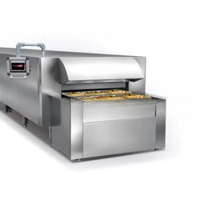 터널 오븐 천연가스 오븐 완전 자동 케이크 및 빵 생산 라인 버너 BBQ