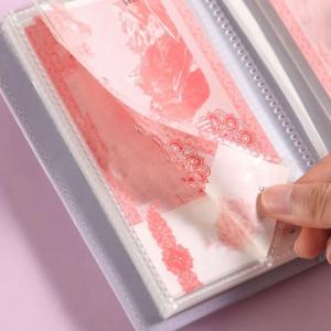 PU 가죽 커버 100 봉투 챌린지 바인더 재사용 가능 방수 비밀번호 잠금 저축 노트 대용량 광택