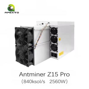 2개 구매 시 1개 무료 선물: Bitmain Antminer Z15 Pro 820 840ksol/s 2560W Zcash Miner Equihash 알고리즘