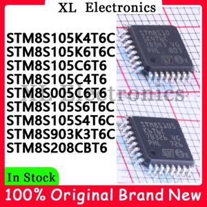 STM8S005C6T6 STM8S105C4T6 STM8S105C6T6 STM8S105K4T6C STM8S105K6T6C STM8S105S4T6C STM8S105S6T6C STM8S208CBT6 새 오리지널