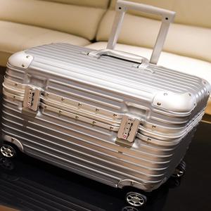 2025 신형 8인치 알루미늄 프레임 여행 가방 남성용 비밀번호 잠금 기능 탑승용 미니 풀바 롱박스 비즈니스 여행 가방