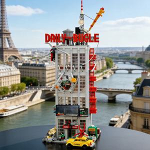 3772PCS 데일리 클래식 빌딩 블록의 버글 빌딩 호환 76178 브릭 어린이를 위한 생일 크리스마스 선물