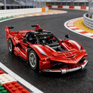 42212 블록 기계 시리즈 페라리 FXX K 블록 소년 소녀 레이싱 장난감 선물