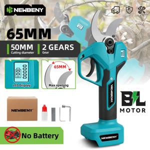 요피드라 65MM 무선 전동 전지가위 2단 속도 조절 휴대용 가위 나무 가지 절단 전동 공구 마키타 배터리 호환