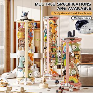 특대형 장난감 보관함, 집안의 봉제인형을 깔끔하게 정리, 선글라스와 스마일리 디자인, 상단에 피규어를 놓을 수 있음