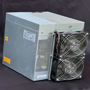 AD Bitmain Antminer S19 비트코인 ​​ASIC 채굴기 – 86 TH/s, 34 J/TH 효율성, 2967W 전력 소비, SHA-256 알고리즘.