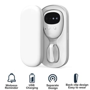 HOMFISH 무선 야뇨증 경보기, 어린이 배변 훈련 및 노인 돌봄용 수신기 포함, 10-20M 범위 진동 알림