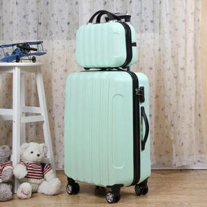 세련된 여행용 캐리어 여성용 프레시 스타일 유니버셜 휠 러기지 20 24 28인치 한국형 마더-차일드 백 트렌디 풀로드 케이스