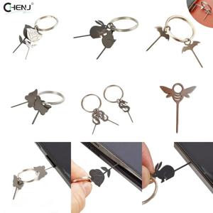 스테인레스 스틸 SIM 카드 트레이 확장 범용 토끼 나비 골무, 화웨이 휴대폰 액세서리, 12, 13