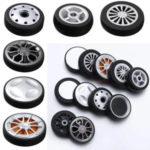 나사로 휠 교체, 여행 수하물 가방 휠 액슬 수리 키트, 사일런트 캐스터 휠, DIY 수리, 2 개