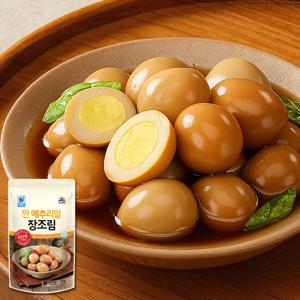 [사조공식샵] 대림선 깐메추리알 장조림 1kg*1개