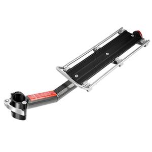 BAAU 자전거 캐리어 랙 자전거 포스트 후면 선반 산악 도로 자전거 후면 마운트 테일 알루미늄 합금 가방 지원 블랙