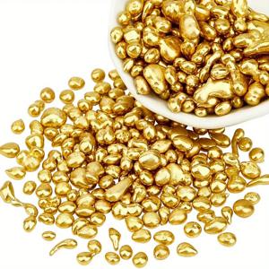 보석에 대한 황동 주조 너겟 DIY 변색되지 않는 금속 공예 키트 반지 펜던트 목걸이 액세서리 용품 만들기